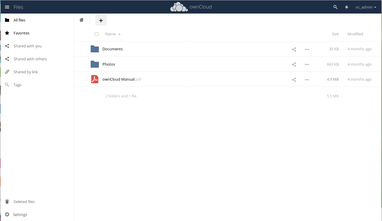owncloud templates